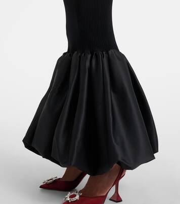 Maxikleid aus Rippstrick | Rotate