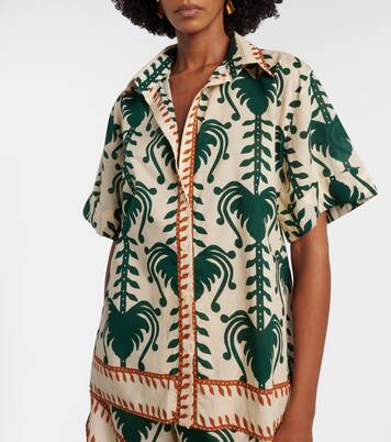 Salty Promises cotton shirt | Johanna Ortiz