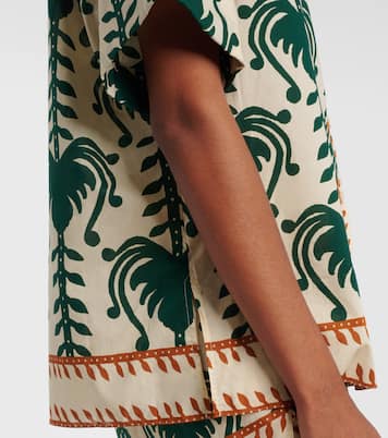 Salty Promises cotton shirt | Johanna Ortiz