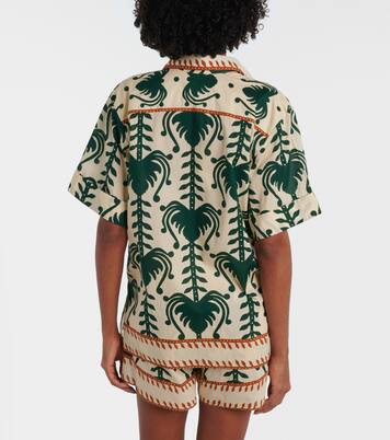 Salty Promises cotton shirt | Johanna Ortiz