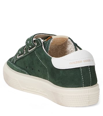 Sneakers May School aus Veloursleder mit Leder | Golden Goose Kids