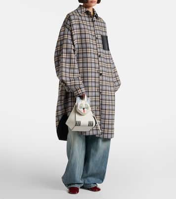 x Louis Wain Futurist Cat Hammock tote bag | Loewe