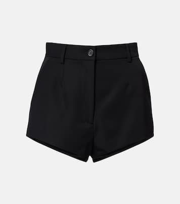 Virgin wool gabardine micro shorts | Dolce&Gabbana