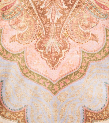 Awaken hooded cotton poncho | Zimmermann Kids