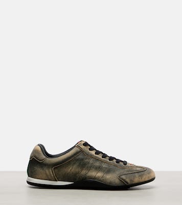 Gucci Shift leather sneakers | Gucci