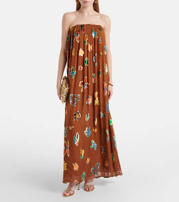 Silk-blend gown | Alémais