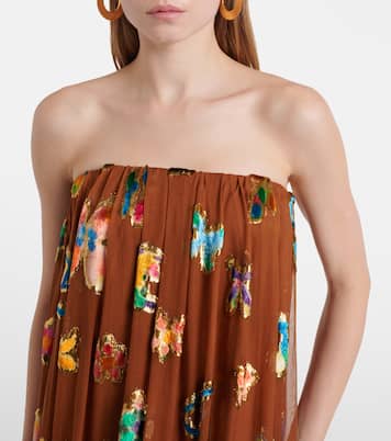 Silk-blend gown | Alémais