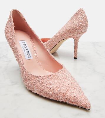 Salones Love de malla con cristales | Jimmy Choo