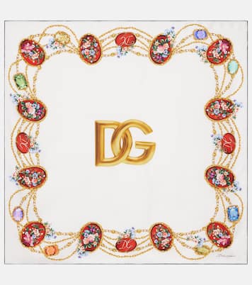 DG silk scarf | Dolce&Gabbana