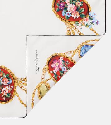 DG silk scarf | Dolce&Gabbana