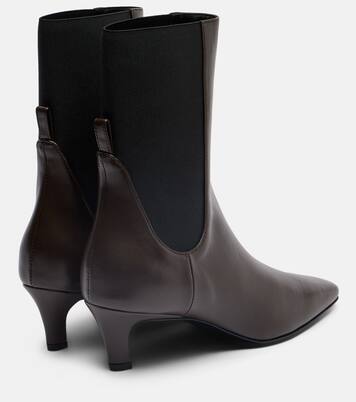 Leather Chelsea boots | Toteme