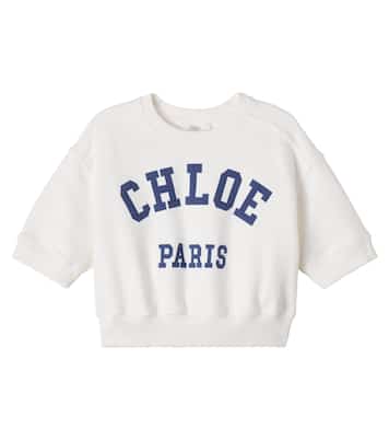 Logo cotton jersey T-shirt | Chloé Kids