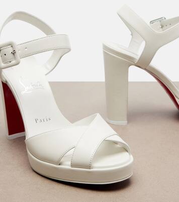 Cora leather sandals | Christian Louboutin