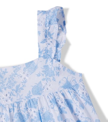 Floral embroidered cotton dress | Tartine et Chocolat