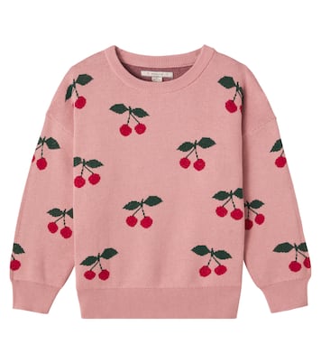 Lapis jacquard cotton-blend sweater | Konges Sløjd