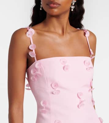 Robe de cocktail Juliana en lin mélangé | Simkhai