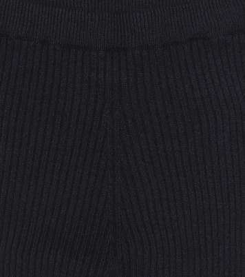 Leggings Comfy de cachemir acanalado | Loro Piana Kids