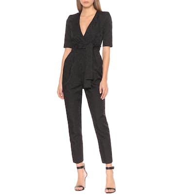 Leopard-jacquard jumpsuit | Stella McCartney