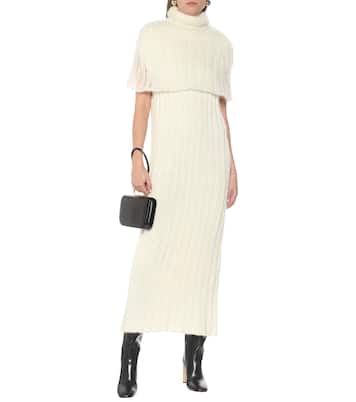 Maxikleid aus einem Wollgemisch | Jil Sander