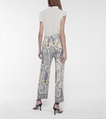 Hose aus Wolle und Seide | Etro