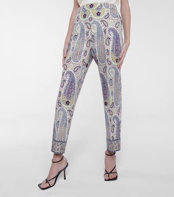 Hose aus Wolle und Seide | Etro