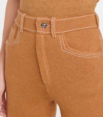 Pantalones punto de cachemir y algodón | Barrie