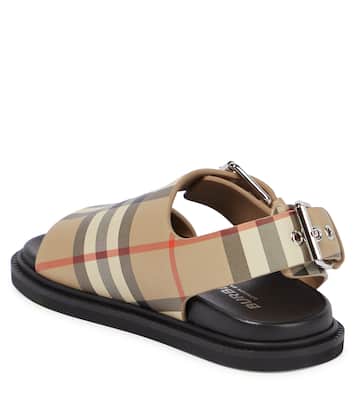Sandales Vintage Check en cuir | Burberry Kids