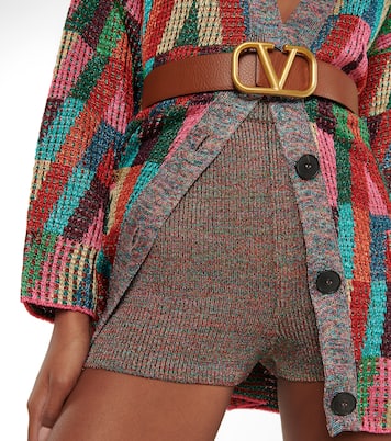 Shorts in lamé | Valentino