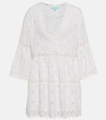 Vestido corto Victoria de algodón | Melissa Odabash