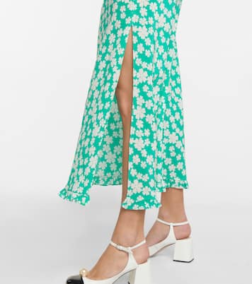 Bedrucktes Midikleid | Miu Miu