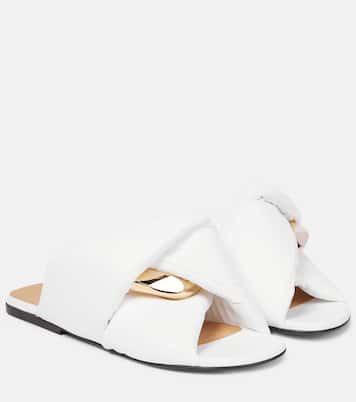 Chain Twist leather sandals | JW Anderson