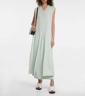 Virgin wool maxi dress | Jil Sander