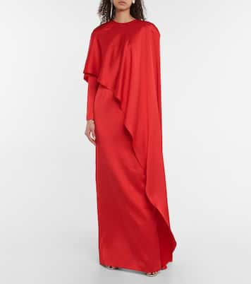 Robe aus Satin | Rasario