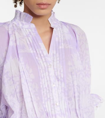 Robe imprimée en coton | Juliet Dunn
