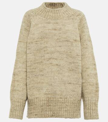Oversized alpaca wool-blend sweater | Maison Margiela