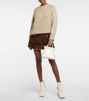 Oversized alpaca wool-blend sweater | Maison Margiela