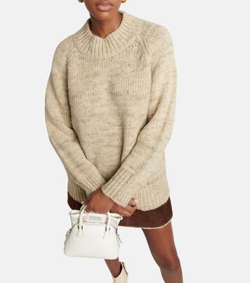 Oversized alpaca wool-blend sweater | Maison Margiela