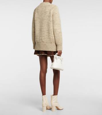 Oversized alpaca wool-blend sweater | Maison Margiela