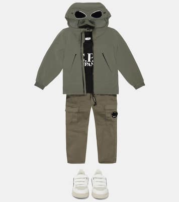 Shell-R Goggle jacket | C.P. Company Kids