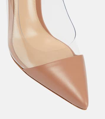 Plexi 85 leather and PVC pumps | Gianvito Rossi