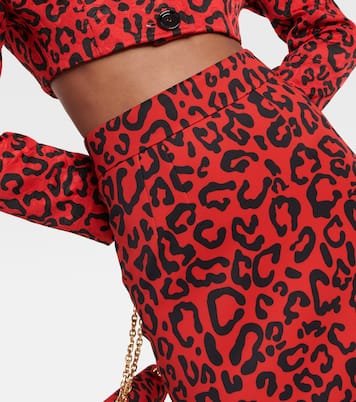 Falda midi tubo estampada | Dolce&Gabbana