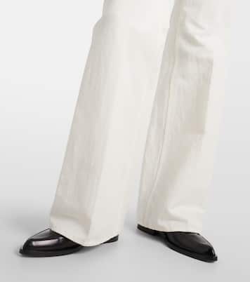 Pantaloni  regular Danbeth in cotone e lino | Loro Piana