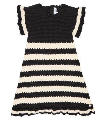 Robe rayée en crochet de coton | Tartine et Chocolat
