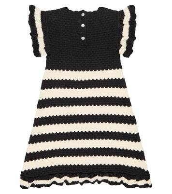 Robe rayée en crochet de coton | Tartine et Chocolat