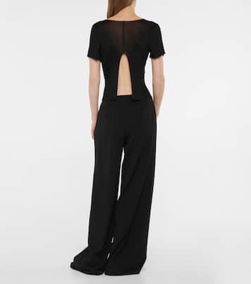 Fuku slit-detail top | The Row