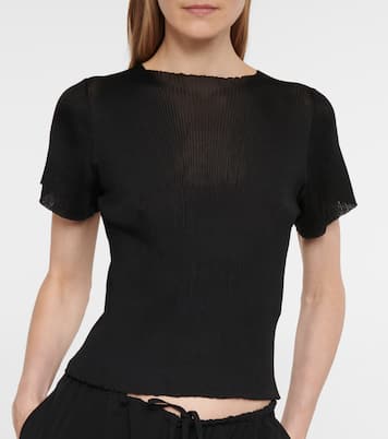 Fuku slit-detail top | The Row