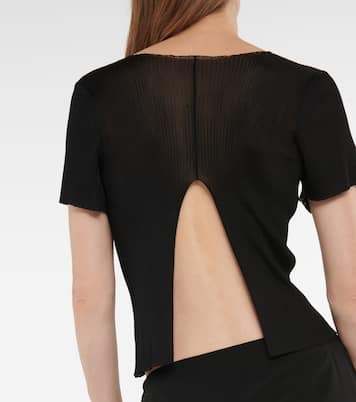 Fuku slit-detail top | The Row