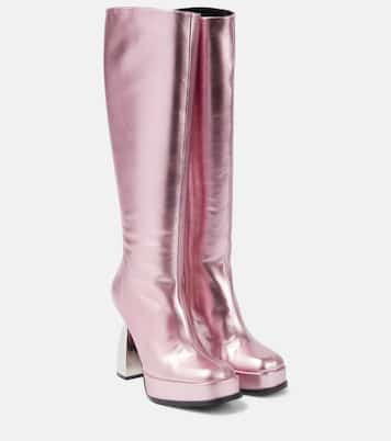 Stivali Angel in pelle metallizzata | Nodaleto