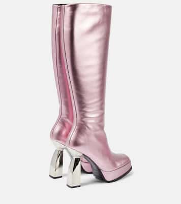 Stivali Angel in pelle metallizzata | Nodaleto