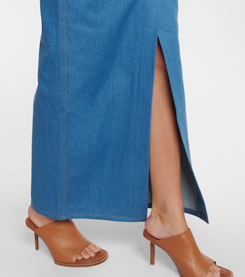 Gonna lunga Colia in denim | Aya Muse